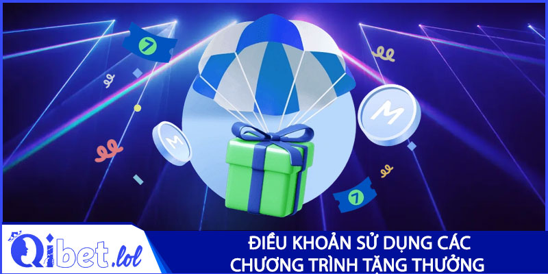 Điều khoản sử dụng các chương trình tặng thưởng 